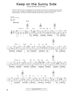 Keep On The Sunny Side von The Carter Family (Download) 