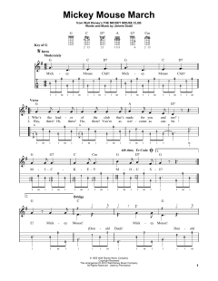 Mickey Mouse March von Jimmie Dodd (Download) 