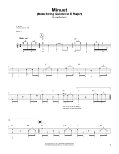 Minuet von Luigi Boccherini (Download) 