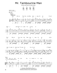 Mr. Tambourine Man von Bob Dylan (Download) 