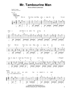 Mr. Tambourine Man von Bob Dylan (Download) 