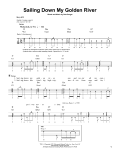 Sailing Down My Golden River von Pete Seeger (Download) 