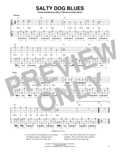 Salty Dog Blues von Wiley A. Morris (Download) 