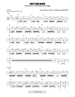 Salty Dog Blues von Earl Scruggs (Download) 