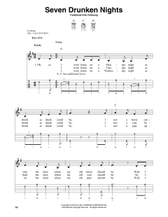 Seven Drunken Nights von Traditional Irish Folk Song (Download) 