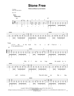 Stone Free von Jimi Hendrix (Download) 