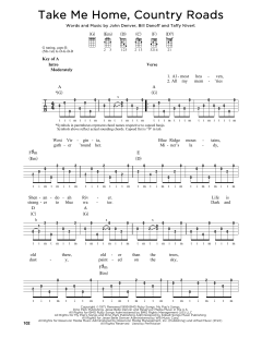 Take Me Home, Country Roads von John Denver (Download) 