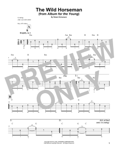 The Wild Horseman, Op. 68, No. 8 von Robert Schumann (Download) 