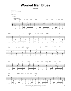 Worried Man Blues von Traditional (Download) 