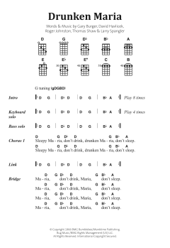 Drunken Maria von The Monks (Download) 