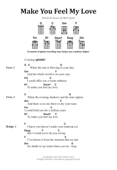 Make You Feel My Love von Bob Dylan (Download) 
