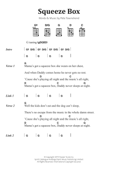 Squeeze Box von The Who (Download) 