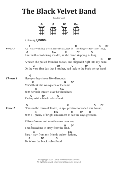 The Black Velvet Band von Traditional (Download) 