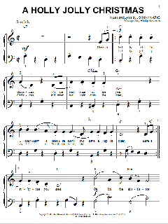A Holly Jolly Christmas von Johnny Marks (Download) 