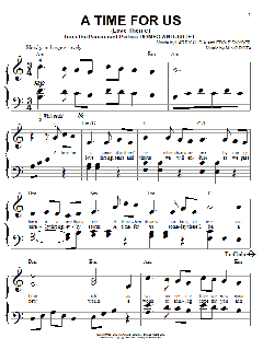 A Time For Us von Nino Rota (Download) 