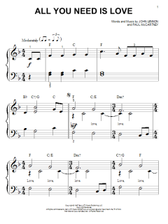 All You Need Is Love von The Beatles (Download) 