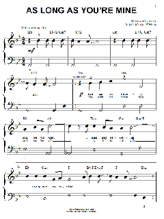 As Long As You're Mine von Stephen Schwartz (Download) 