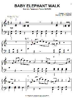 Baby Elephant Walk von Henry Mancini (Download) 