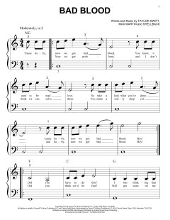 Bad Blood von Taylor Swift (Download) 