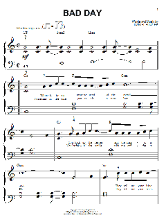 Bad Day von Daniel Powter (Download) 