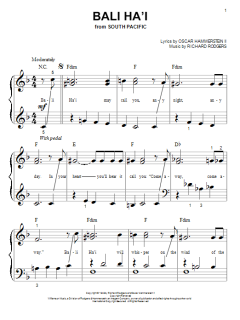 Bali Ha'i von Richard Rodgers (Download) 