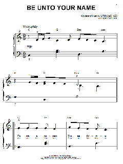Be Unto Your Name von Robin Mark (Download) 
