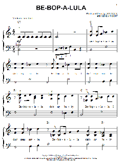 Be-Bop-A-Lula von Gene Vincent (Download) 