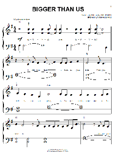 Bigger Than Us von Miley Cyrus (Download) 