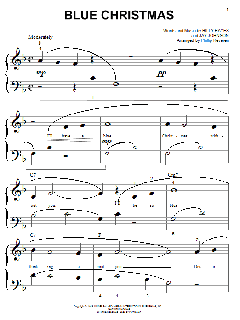 Blue Christmas von Elvis Presley (Download) 