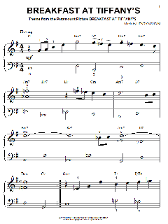 Breakfast At Tiffany's von Henry Mancini (Download) 