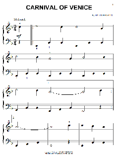 Carnival Of Venice von Julius Benedict (Download) 