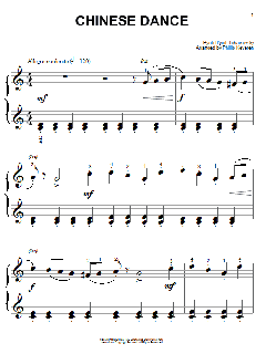 Chinese Dance von Peter Iljitsch Tschaikowsky (Download) 