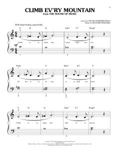 Climb Ev'ry Mountain von Richard Rodgers (Download) 