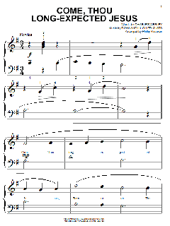 Come, Thou Long-Expected Jesus von Charles Wesley (Download) 