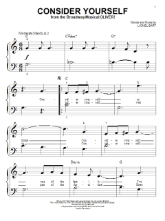 Consider Yourself von Lionel Bart (Download) 