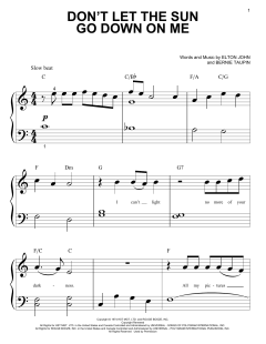 Don't Let The Sun Go Down On Me von Elton John (Download) 