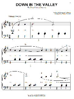 Down In The Valley von Traditional American Folksong (Download) 