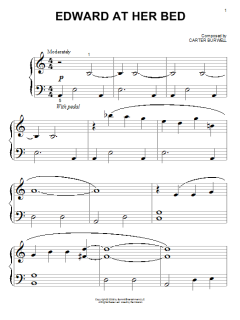 Edward At Her Bed von Carter Burwell (Download) 