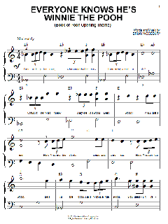 Everyone Knows He's Winnie The Pooh von Brian Woodbury (Download) 