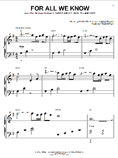 For All We Know von The Carpenters (Download) 