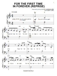 For The First Time In Forever von Robert Lopez (Download) 