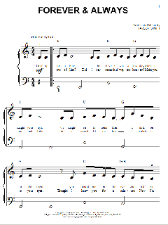 Forever & Always von Taylor Swift (Download) 