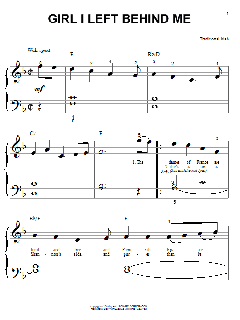 Girl I Left Behind Me von Irish Folksong (Download) 