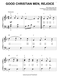 Good Christian Men, Rejoice von John Mason Neale (Download) 