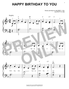 Happy Birthday To You von Patty S. Hill (Download) 