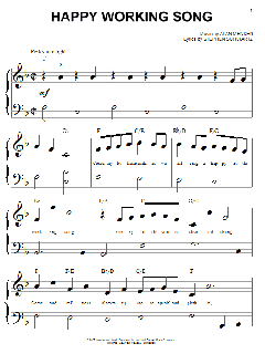 Happy Working Song von Amy Adams (Download) 