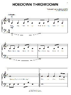 Hoedown Throwdown von Miley Cyrus (Download) 