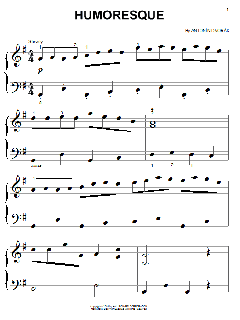 Humoresque von Antonín Dvořák (Download) 