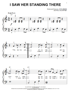 I Saw Her Standing There von John Lennon (Download) 