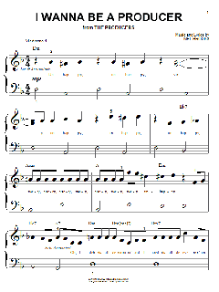 I Wanna Be A Producer von Mel Brooks (Download) 